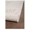 Deladeco Tapis berbère plat ethnique laine et coton Rica 230x160 CM - Crème