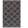 Novatrend Tapis intérieur extérieur noir 120x170 cm