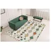 Deladeco - Tapis berbère ethnique multicolore rectangle Medina Multicolore 200x300