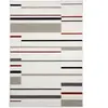 DELADECO Tapis de salon moderne Blanc 120x170 cm