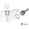 Rotule de suspension FEBI BILSTEIN 183628
