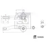 FEBI BILSTEIN Rotule de direction pour TOYOTA: Yaris (Ref: 184606)