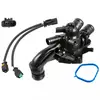 febi bilstein 170321 Thermostat avec boîtier, joint, interrupteur de température et câble de raccordement