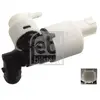 Febi Pompe d'eau de nettoyage, nettoyage des vitres, par ex. pour Volvo, Ford