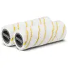 KARCHER Kärcher - Brosse rouleau - pour nettoyant pour sol - jaune (pack de 2)