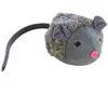 Jouet peluche pour chat Nobby Pet Maus Mit Stimme Gris 15 cm 53214