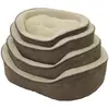 Lits confort ovale classic pour chien Nobby Pet Anza (x4) Marron 52x62...