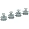 Whirlpool 4 Roulettes panier supérieur d'origine Lave-vaisselle (48125...