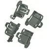 Bosch Jeu de 4 attaches pour fixation de panier d'origine Lave-vaissel...