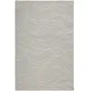 Esprit Tapis plat velours ras à relief motif beige et gris 200x200