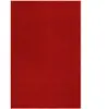 Esprit Tapis à poil court pure laine vierge rouge 70x140