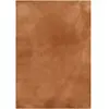 Esprit Tapis imitation fourrure lapin doux tufté cuivré 200x290