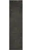 Wecon Home Tapis uni poils ras anthracite belle densité 80x300