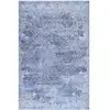 Wecon Home Tapis plat motif cachemire tons de bleus 130x190