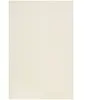 Wecon Home Tapis à poils courts doux blanc cassé aspect laineux 80x150