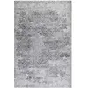 Wecon Home Tapis plat motif cachemire tons de gris 160x230