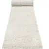 Esprit Tapis de couloir uni blanc beige 100% de matière recyclée 80x230