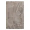 Esprit Tapis uni design en polyester argenté 200x290