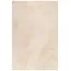 Esprit Tapis uni design en polyester beige 200x200