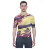 Cube Maillot à Manches Courtes Blackline Art