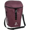 Sacoche de porte bagages acid city 20 smlink 20l rouge bordeaux