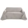 Romantica Couverture - Plaid Gris clair, 280x210x1 cm - Beautissu