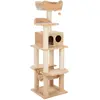 zooplus Exclusive Arbre à chat La Digue III couleur beige