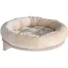 Panier Natural Paradise Dahlia crème - pour chat