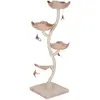 zooplus Exclusive Cat's Flower XXL Arbre à chat couleur Crème