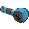 zooplus Exclusive Tunnel de jeu Connect 2 en 1 1 kit (1 tunnel + 1 cube) - pour chat