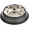 zooplus Exclusive Gamelle Silver Line 200mL 15cm de diamètre noir mat - Gamelle pour chat