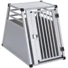 zooplus Exclusive Cage taille S Aluline de transport pour chien l50 P82 H65 cm - Cage métallique pour Chien