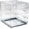 zooplus Exclusive Cage Double Door pour chien / chat l55 P63 H61 cm - Cage métallique pour Chien