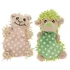 zooplus Exclusive lot de 2 jouets Hérisson et Mouton Moppi avec menthe à chat
