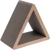 TIAKI Meuble griffoir triangle en carton ondulé 45x22,5x40,5cm chat