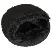 TIAKI Cave à chats Harry noir env. Ø50x20cm