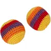 2xTIAKI balles en tricot robuste pour chat