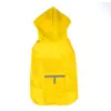 zooplus Basics Imperméable pour chiens jaune, 30cm dos chien