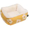 TIAKI Panier pour chien Flower - 47x47x21cm, carré chien