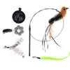 zooplus Basics Jouet interactif pour chats 4 en 1 - Teaser 95cm, 4 jou...