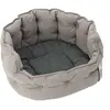 zooplus Exclusive Panier Cozy ecoLIFE gris pour chien - L 80 x l 72 x H 31 cm