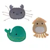 Lot de jouets TIAKI Ocean Gang avec menthe à chat - lot de 3 jouets
