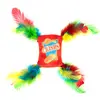 zooplus Exclusive Jouet Crinkle Crisps à plumes pour chat  - 1 jouet