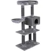 zooplus Exclusive Arbre à chat Nox, gris foncé