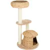 zooplus Exclusive Arbre à chat Banana Leaf Bali - beige - H112 x L56 x B56 cm