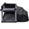 zooplus Exclusive Niche pliable Pet Home - taille M : L 50,5 x P 76 x H 48 cm - gris, pour chien et chat