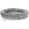 Panier Natural Paradise Dahlia gris clair - pour chat