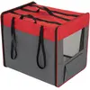 Niche pliable rouge/gris First Class Basic - taille L : l53,5xP79xH66c...