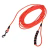 Longe TIAKI Neo Comfort, rouge pour chien - L 10 m, l 6 mm