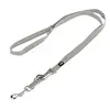Laisse TIAKI Reflective Rubber, gris pour chien - L 200 cm, l 20 mm